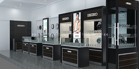 Thiết kế & thi công cửa hàng Seiko Thanh Nguyệt