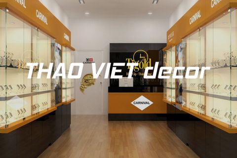  Thiết kế & thi công nội thất shop đồng hồ Tigold CN2 - Lê Văn Sỹ 