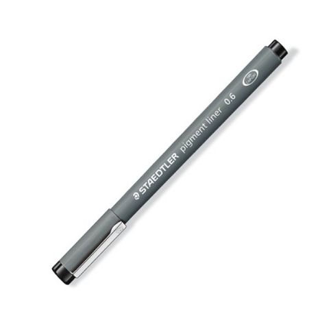 Bút Vẽ Kỹ Thuật Staedtler Chính Hãng 308 06 0.6mm Màu Đen (Bút Dạ Kim Số)