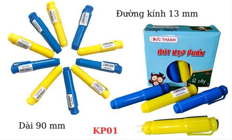 Bút kẹp phấn BẤM NÚT Đức Thanh