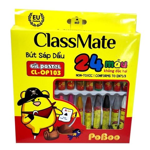 Sáp dầu 24 màu Classmate CL-OP103