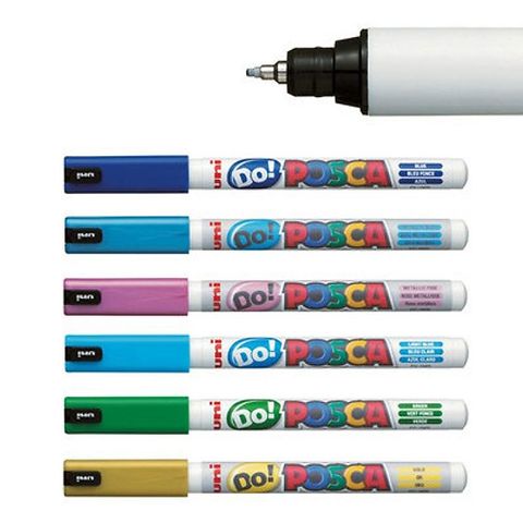 Bút Vẽ Chính Hãng Posca PC-1MD 0.7mm