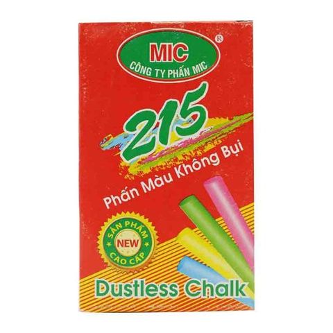 Phấn màu không bụi Mic 215 (10 viên/hộp)