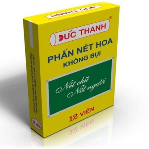 Phấn trắng không bụi Đức Thanh (12 viên/hộp)