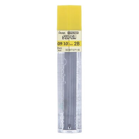 [CHÍNH HÃNG - DO GOLDEN PEN NHẬP KHẨU] Ruột Chì Kim Pentel 50.9-2B nét 0.9mm (15 ngòi x 60mm)