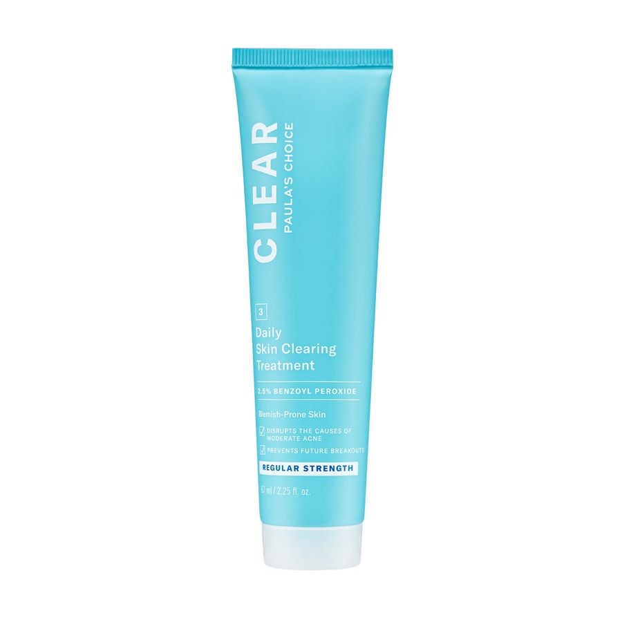 Kem trị mụn viêm, mụn bọc - Paula's Choice Clear Regular Strength Daily Skin Clearing Treatment 2.5% Benzoyl Peroxide
