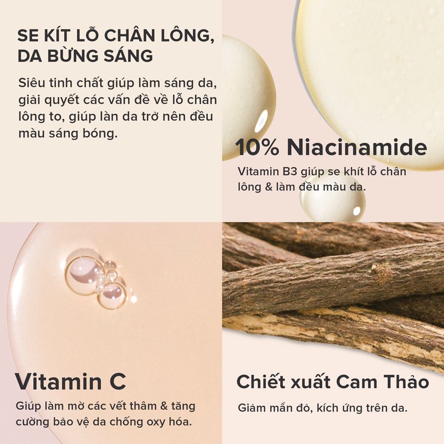 Tinh chất se khít lỗ chân lông - Paula's Choice 10% Niacinamide Booster (20ml)