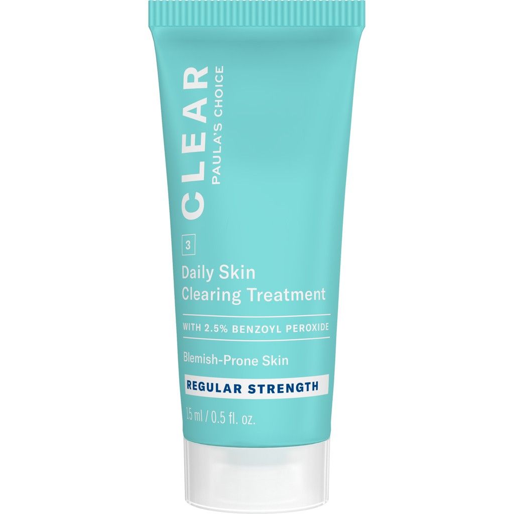 Kem trị mụn viêm, mụn bọc - Paula's Choice Clear Regular Strength Daily Skin Clearing Treatment 2.5% Benzoyl Peroxide
