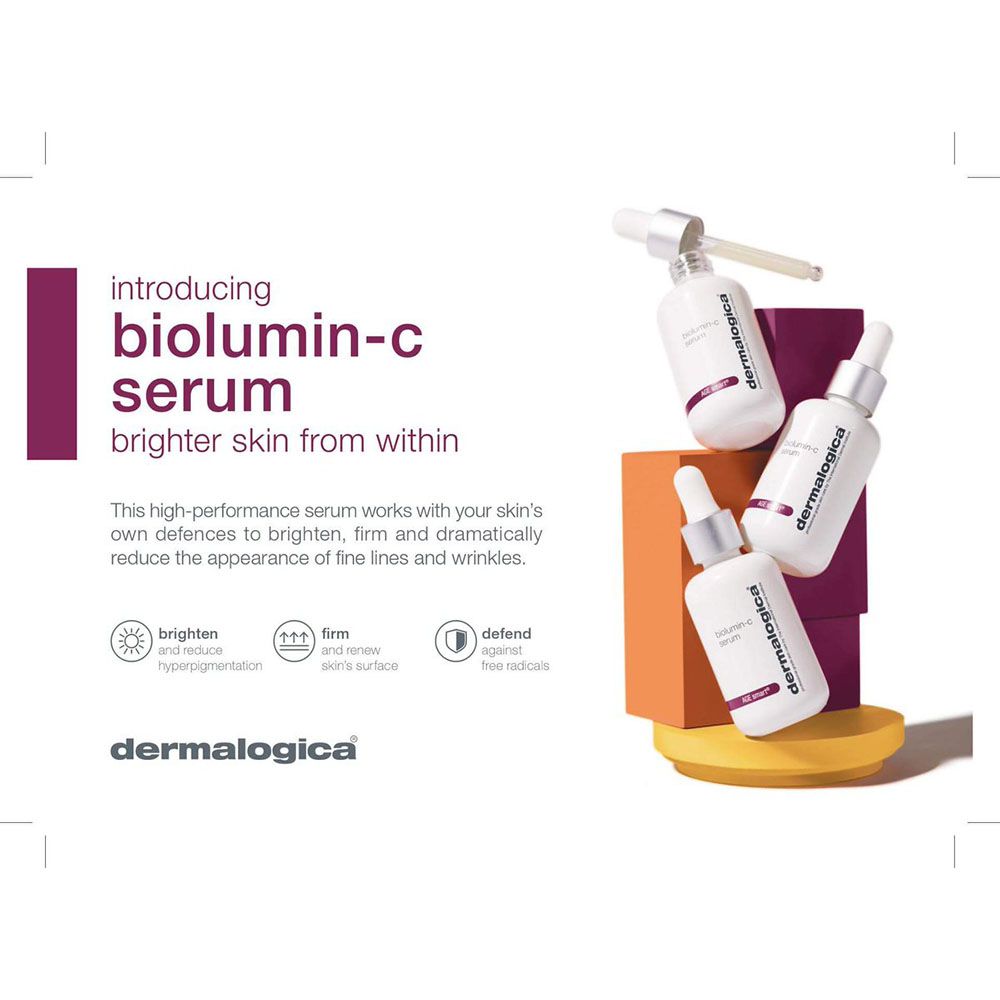 Serum làm đều màu da, giảm nếp nhăn, trị nám - Dermalogica AGE Smart Biolumin C Serum