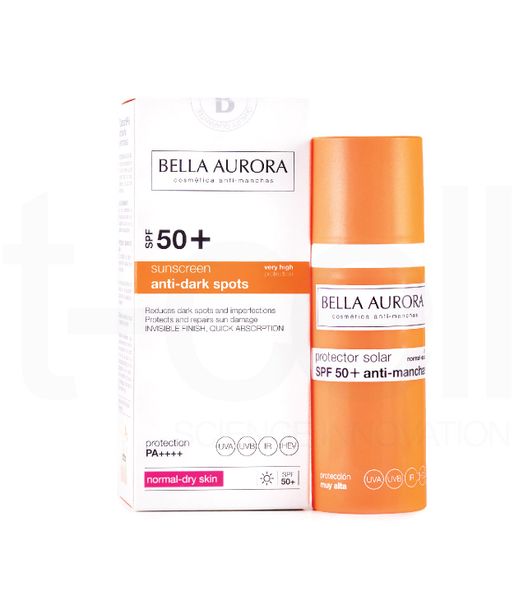  Kem Chống Nắng Ngừa Nám Cho Da Thường Đến Khô - Bella Aurora Dark Spot Sunscreen SPF50+. Normal Dry Skin 