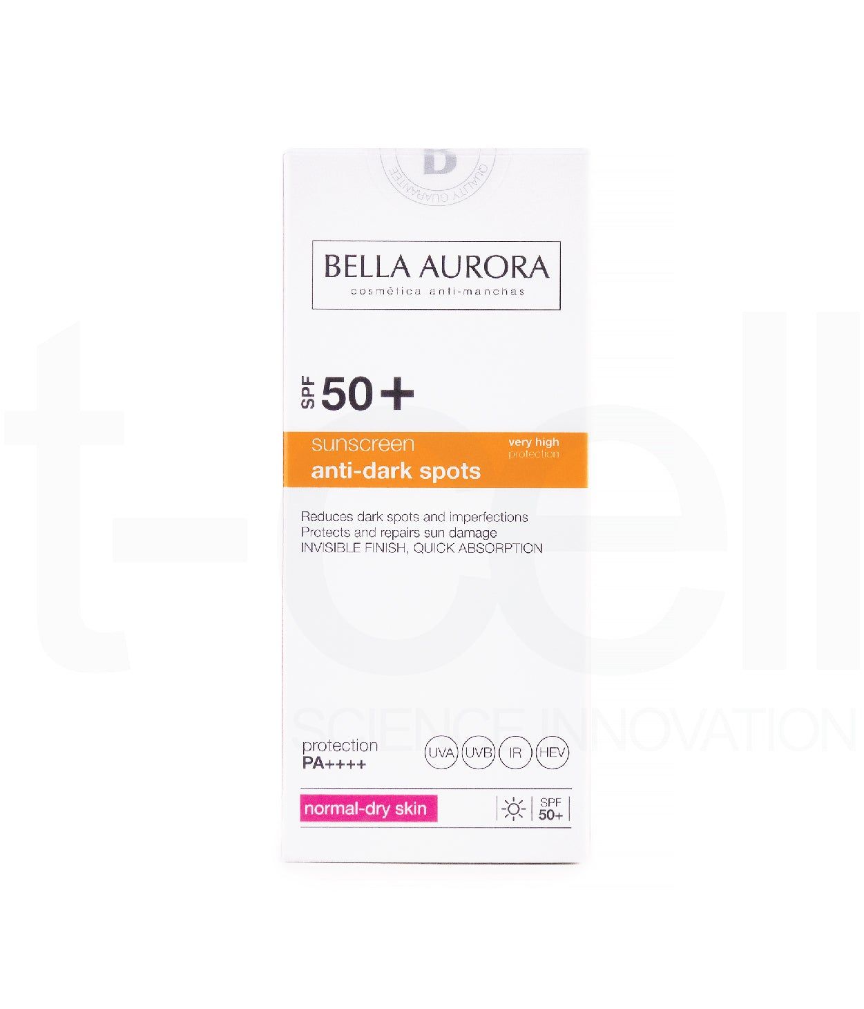  Kem Chống Nắng Ngừa Nám Cho Da Thường Đến Khô - Bella Aurora Dark Spot Sunscreen SPF50+. Normal Dry Skin 