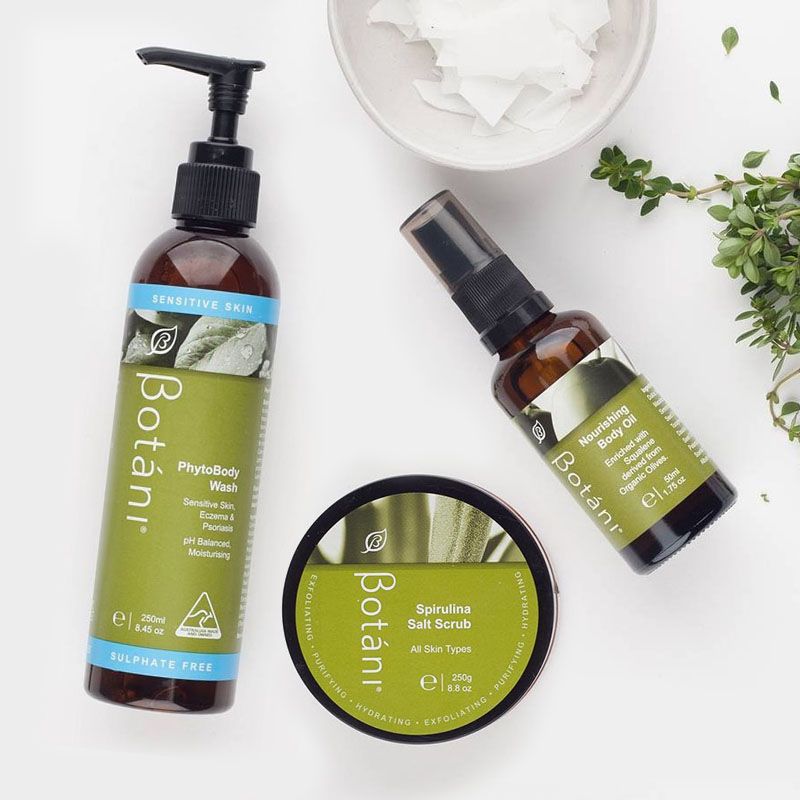 Bộ Sản Phẩm Botani Chăm Sóc Da Cơ Thể