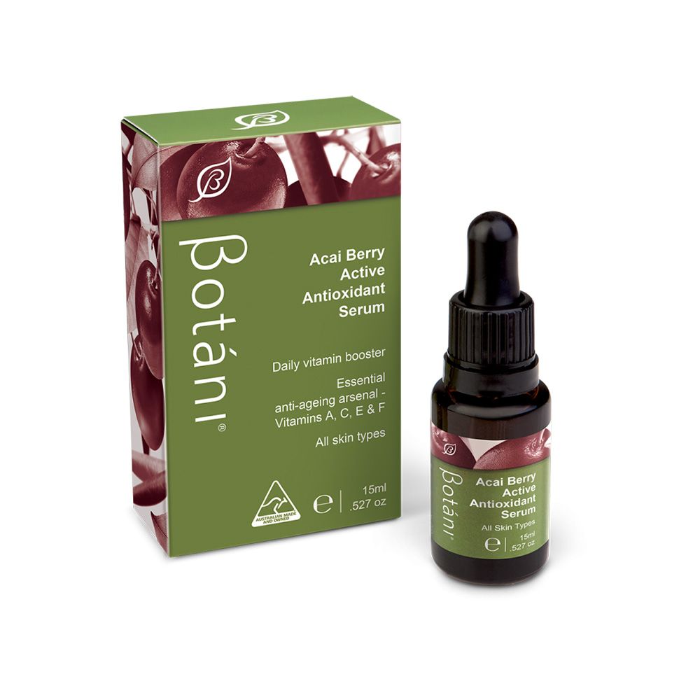Serum Tăng Cường Chống Lão Hóa Và Sáng Da - Botani Acai Berry Active Antioxidant Serum