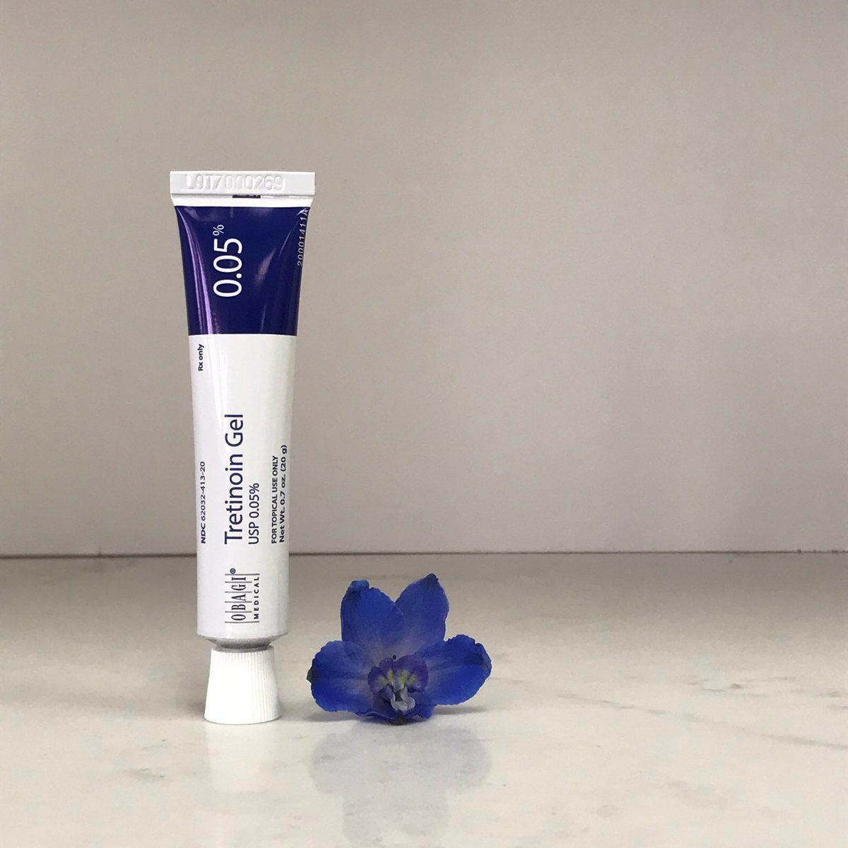 Gel điều trị mụn, trẻ hóa da - Obagi Medical Tretinoin Gel 0.05%