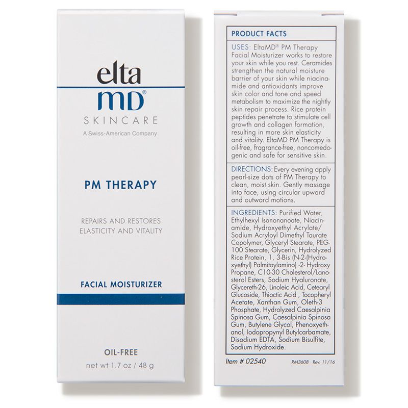  Kem dưỡng phục hồi toàn diện ban đêm - EltaMD PM Therapy Facial Moisturizer 