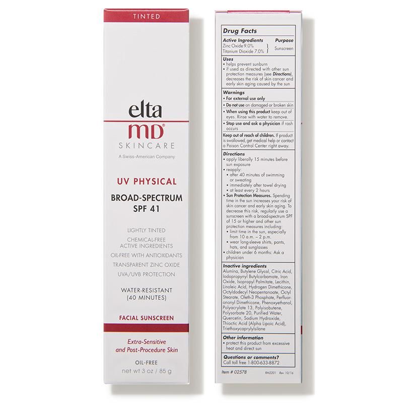 Kem chống nắng EltaMD SPF 41 khô thoáng có màu - EltaMD UV Physical Broad Spectrum SPF 41 (Tinted)