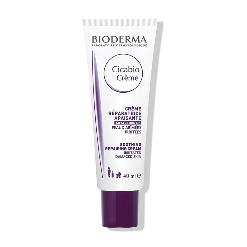  Kem dưỡng ẩm phục hồi và làm dịu làn da - Bioderma Cicabio Crème 