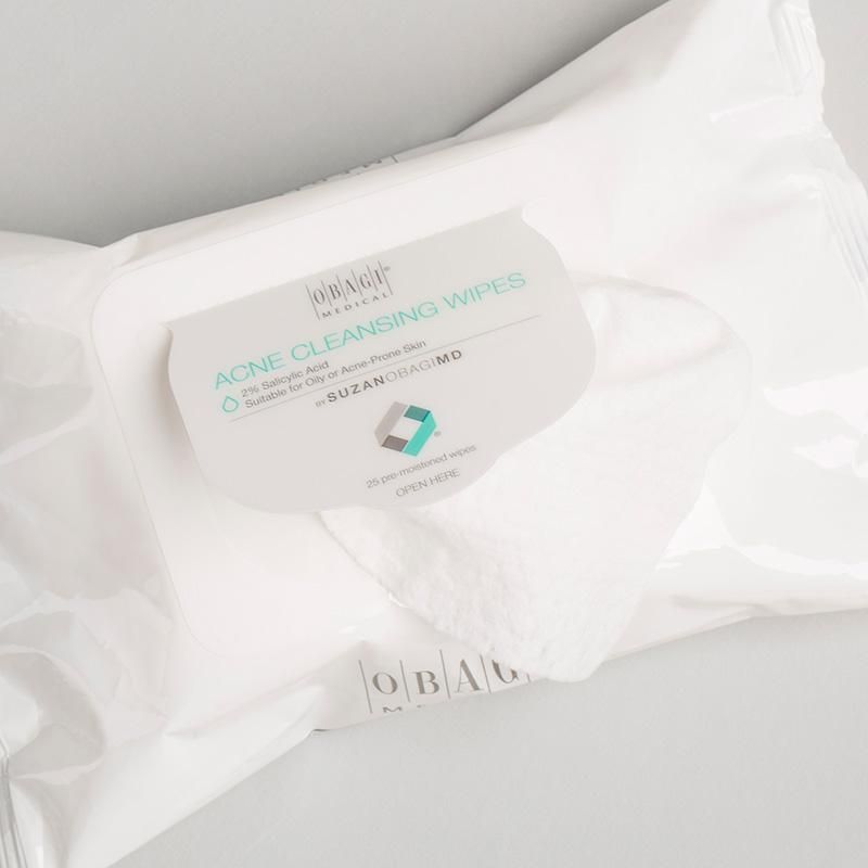 Khăn ướt giúp trị mụn - SUZANOBAGIMD Acne Cleansing Wipes