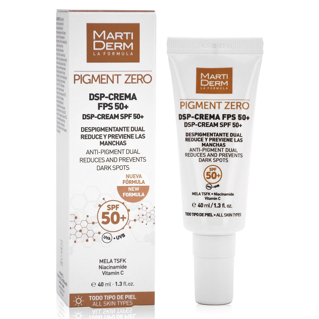 Kem Ngày Chống Nắng Điều Trị Làm Sáng Da, Mờ Sắc Tố, Duy Trì Sau Hydroquinone - MartiDerm Pigment Zero DSP SPF50+ Cream (40ml)