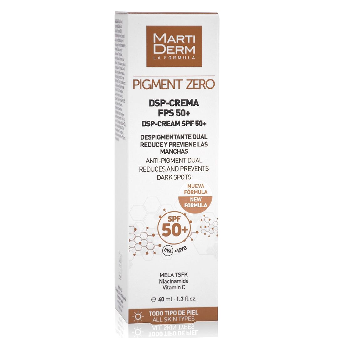 Kem Ngày Chống Nắng Điều Trị Làm Sáng Da, Mờ Sắc Tố, Duy Trì Sau Hydroquinone - MartiDerm Pigment Zero DSP SPF50+ Cream (40ml)