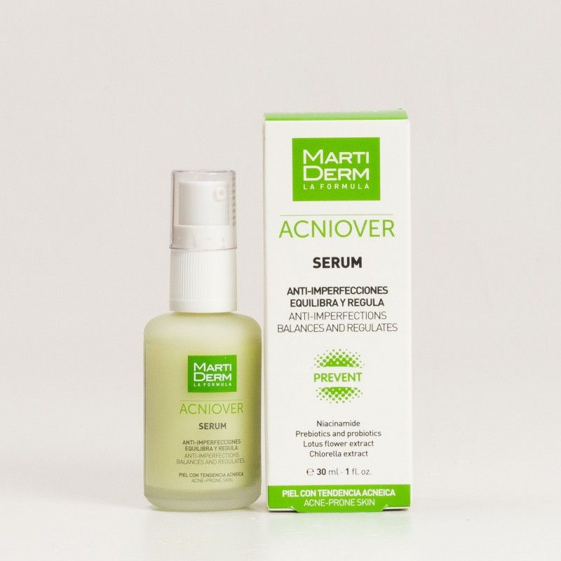 Tinh chất giảm mụn & kiểm soát nhờn - MartiDerm Acniover Serum (30ml)