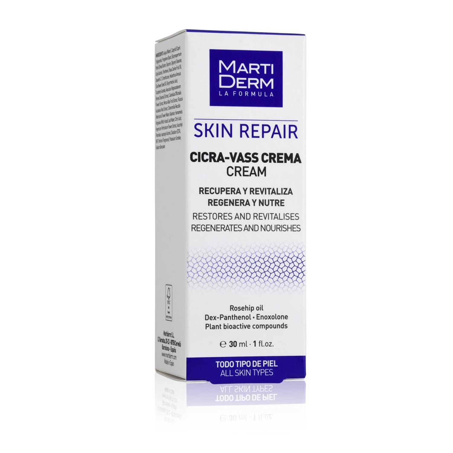 Kem Dưỡng Tái Tạo & Phục Hồi Da Nhạy Cảm - MartiDerm Skin Repair Cicra Vass Cream