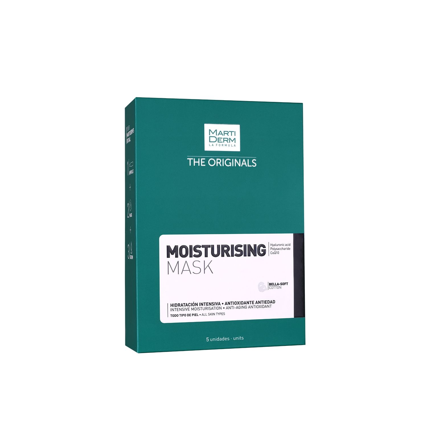 Mặt Nạ Dưỡng Ẩm Da - MartiDerm The Originals Moisturising Mask (25ml x 10 miếng)