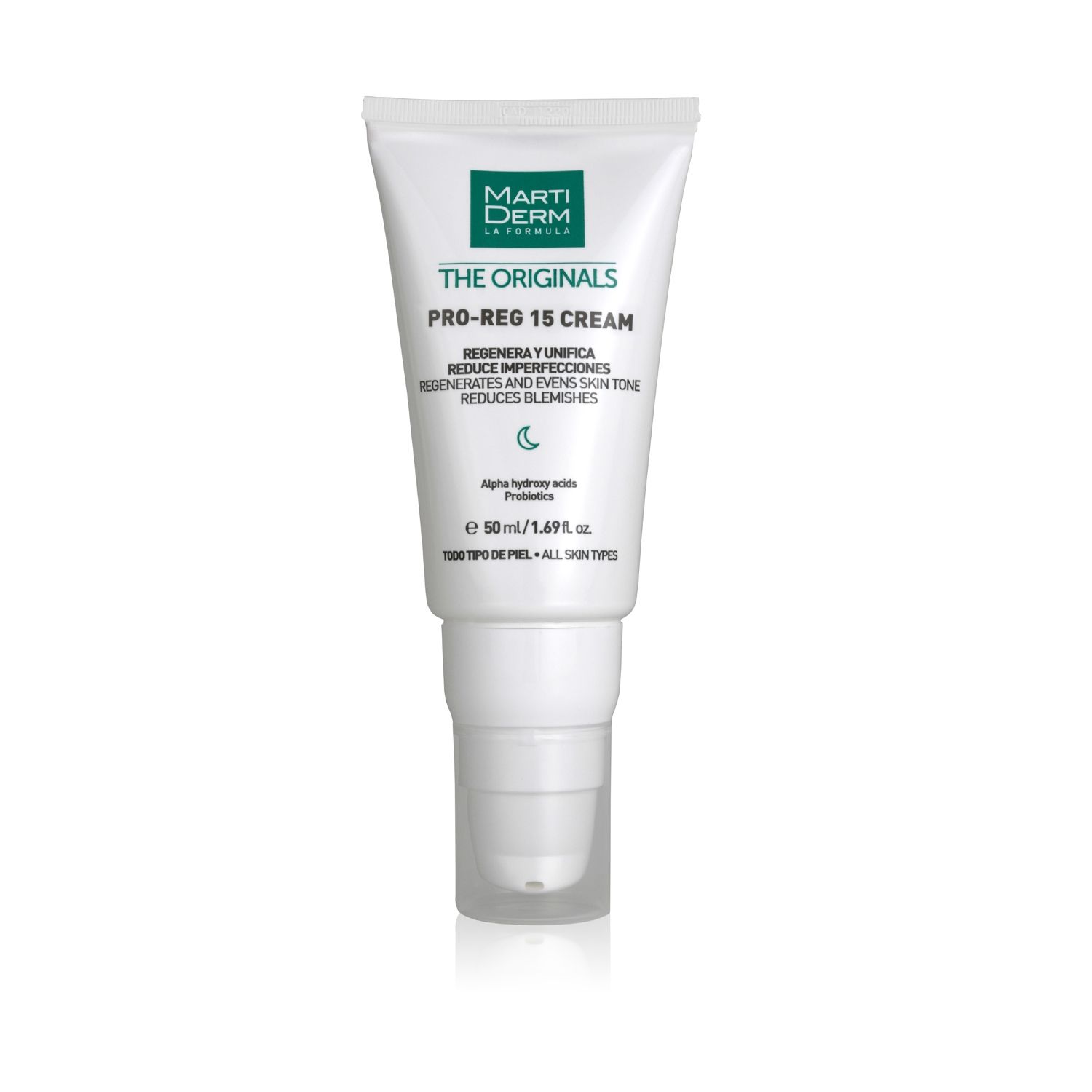Kem dưỡng đêm tái tạo da chuyên sâu 15% AHA - MartiDerm The Originals Pro Reg 15 Cream (50ml)