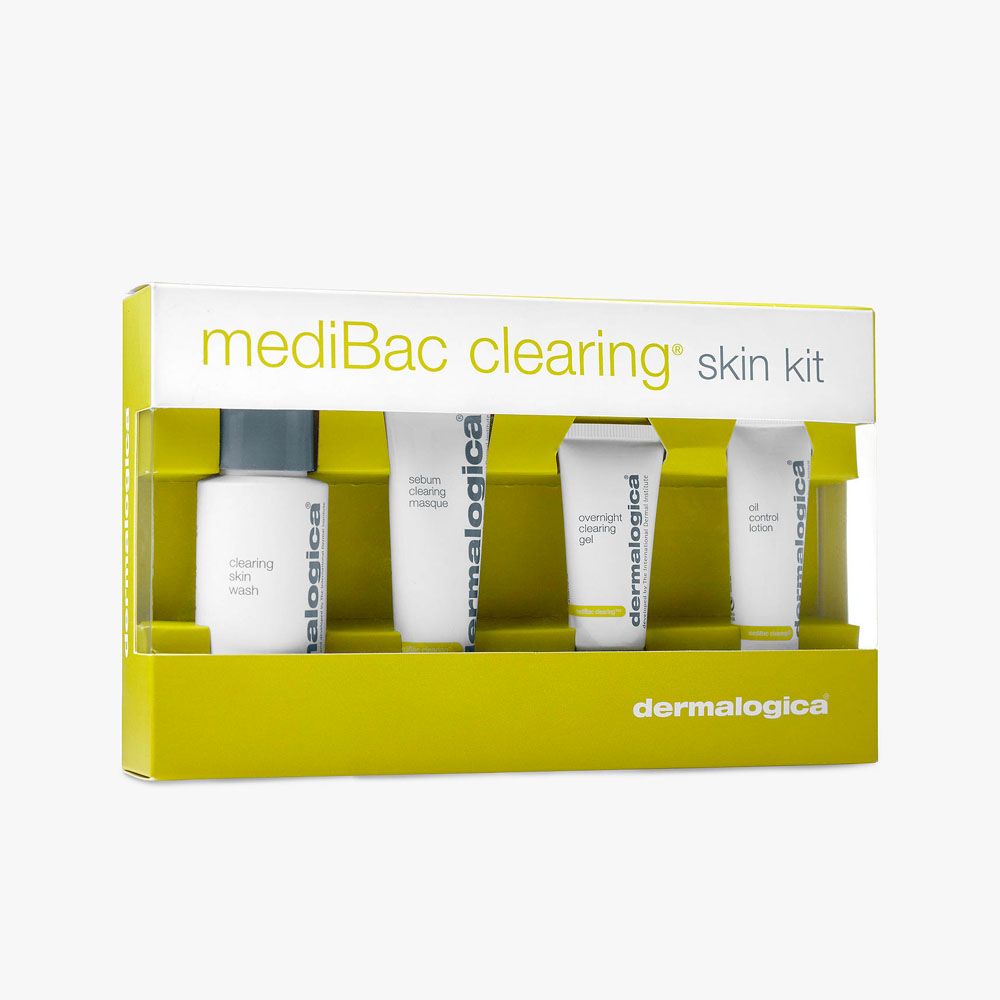 Bộ sản phẩm điều trị mụn - Dermalogica MediBac Clearing Kit