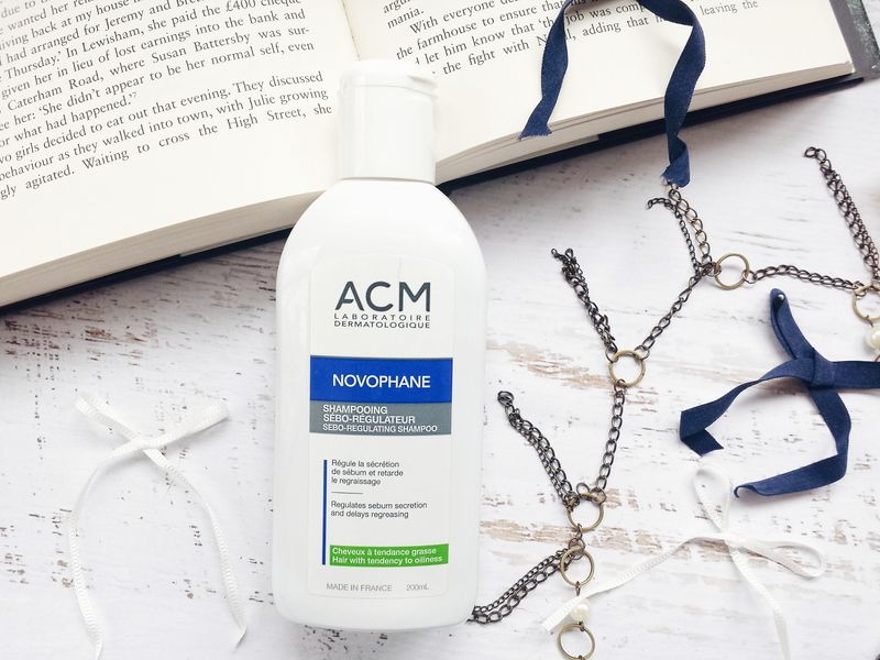 Dầu gội giảm rụng tóc cho da đầu nhờn, kích ứng - ACM NOVOPHANE Sebo Regulating Shampoo (200ml)