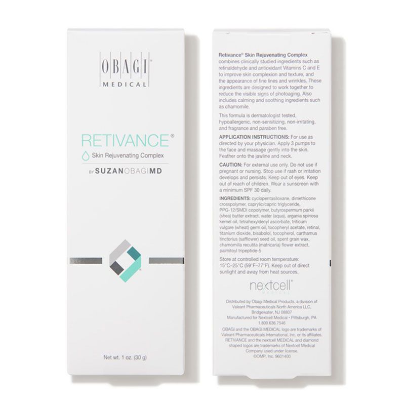 Serum trẻ hóa da, chống oxy hóa cho da nhạy cảm - SUZANOBAGIMD RETIVANCE® Skin Rejuvenating Complex
