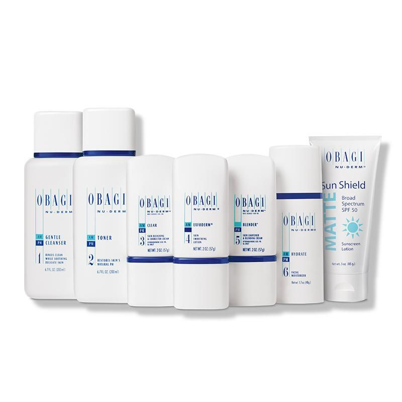 Bộ trị nám toàn diện cho da khô - Obagi Nu Derm System for Normal to Dry Skin