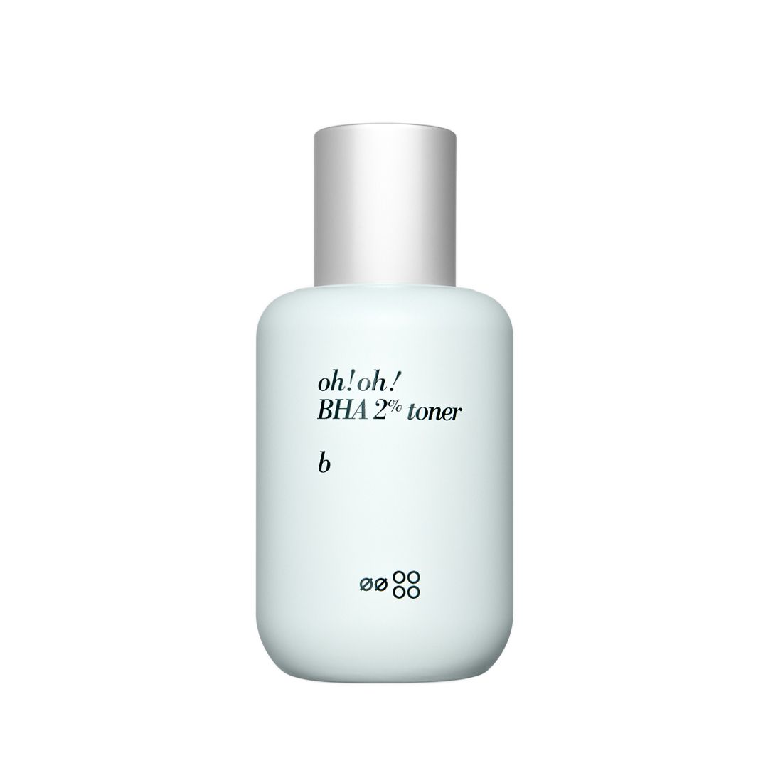  Nước Cân Bằng 2% BHA Tẩy Tế Bào Chết, Làm Sạch Sâu Da - oh!oh! BHA 2% toner : b (75ml) 