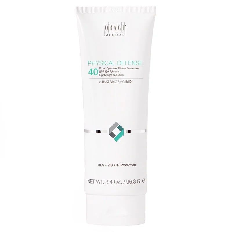 Kem Chống Nắng Khoáng Chất Cho Da Nhạy Cảm - SuzanObagiMD Physical Defense Broad Spectrum SPF 40 (96.3g)