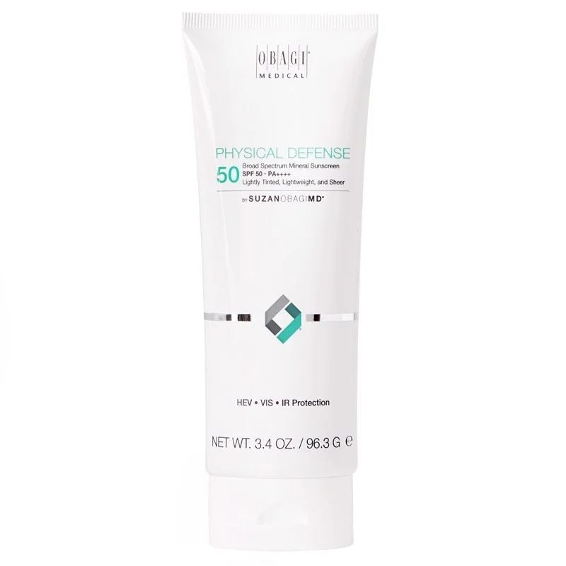Kem Chống Nắng Nâng Tông, Bảo Vệ Da Tối Ưu - SuzanObagiMD Physical Defense Tinted Broad Spectrum SPF 50 (96.3g)