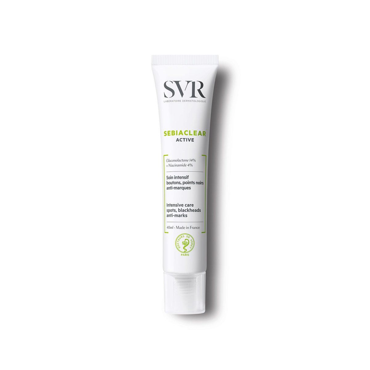 Kem làm giảm mụn và loại bỏ dầu - SVR SEBIACLEAR Active (40ml)