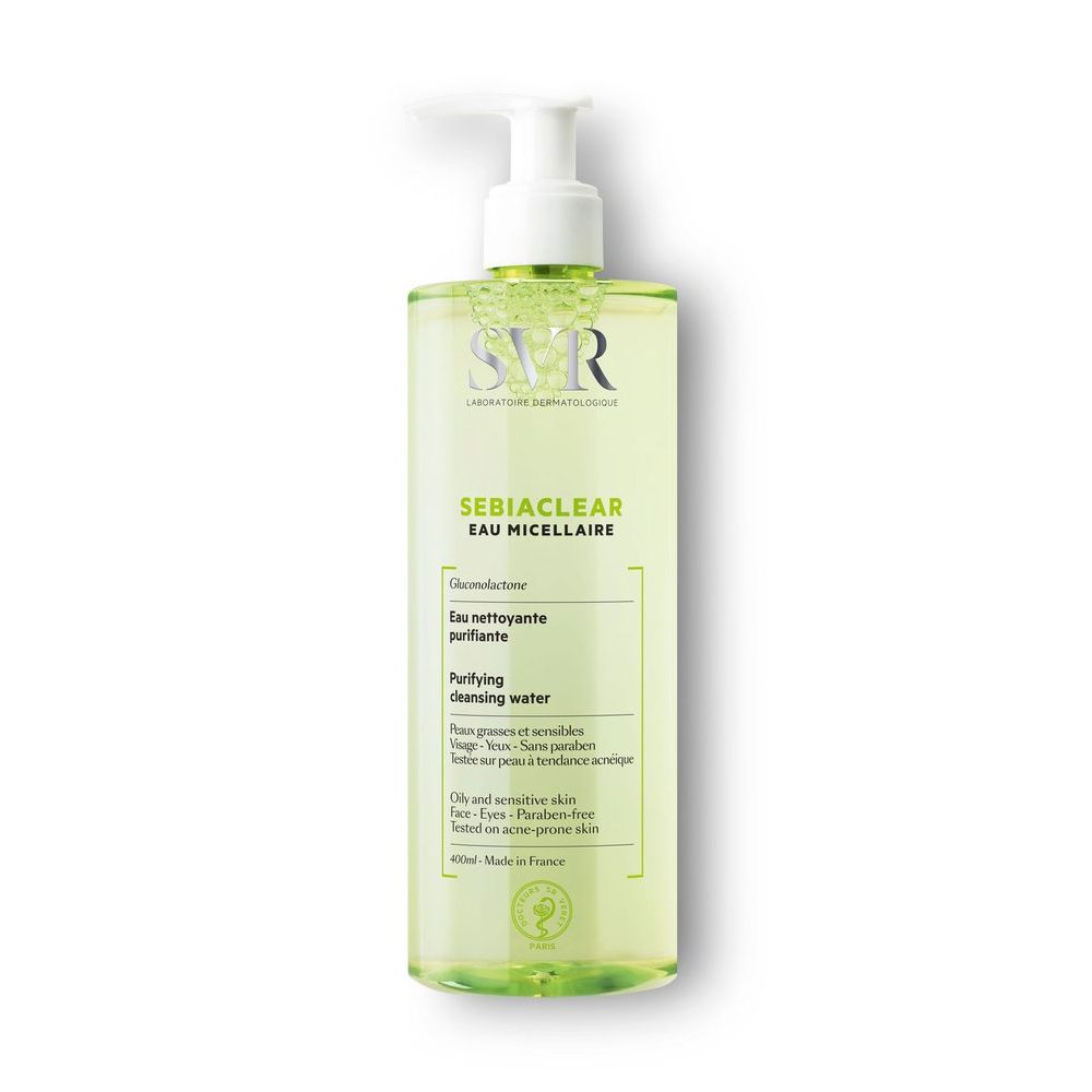 Nước tẩy trang loại bỏ dầu thừa - SVR SEBIACLEAR Eau Micellaire