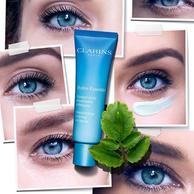 Mặt nạ cấp ẩm cho vùng mắt - Clarins Hydra Essentiel Moisturizing Reviving Eye Mask (30ml)