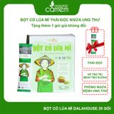  Bột CỎ LÚA MÌ dalahouse bổ sung diệp lục hỗ trợ tiêu hóa  giảm cân thải độc detox cơ thể  - 60g 