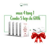  COMBO 4 HỘP BỘT LÁ NHUỘM TÓC BẠC OGATIC - FREE 1 HỘP LÁ THƠM GỘI ĐẦU 80K 