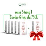  COMBO 6 HỘP BỘT LÁ NHUỘM TÓC BẠC OGATIC MÀU NÂU 