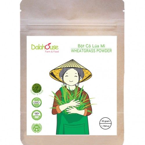  BỘT CỎ LÚA MÌ SUPER FOOD DALAHOUSE 50g - WHEAT GRASS 