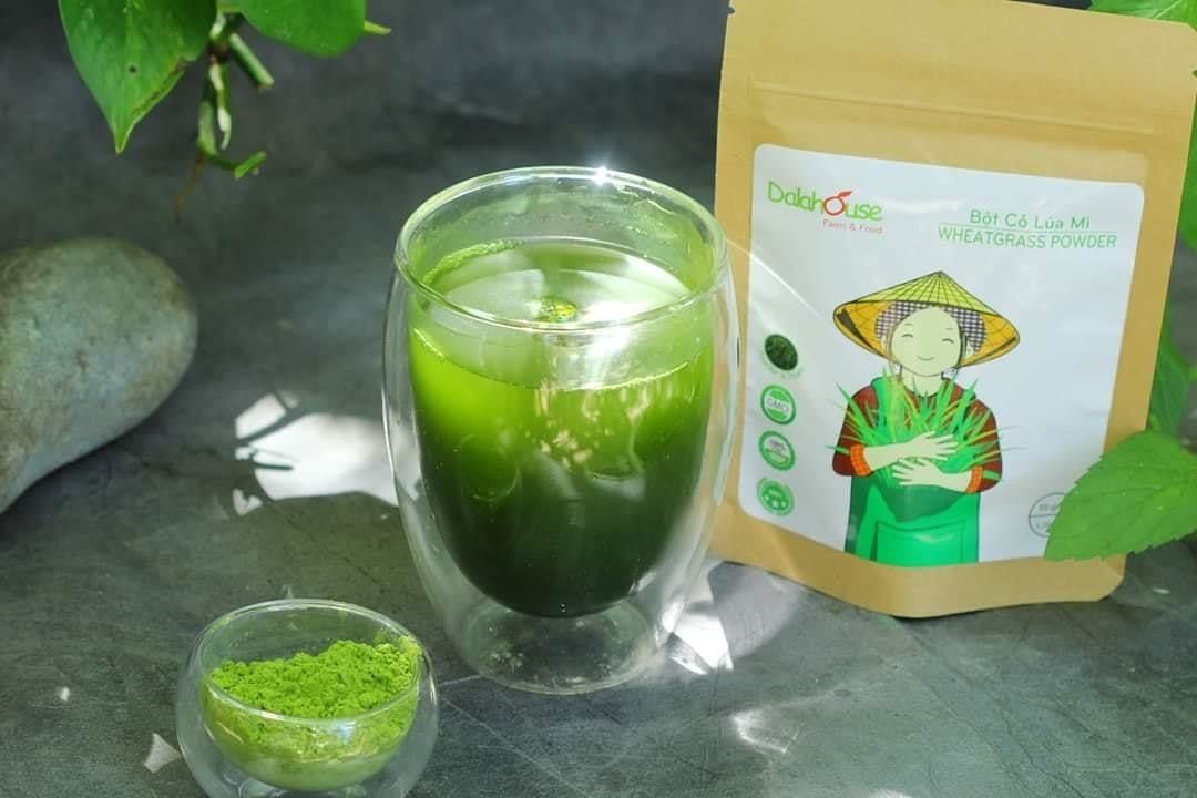  BỘT CỎ LÚA MÌ SUPER FOOD DALAHOUSE 50g - WHEAT GRASS 