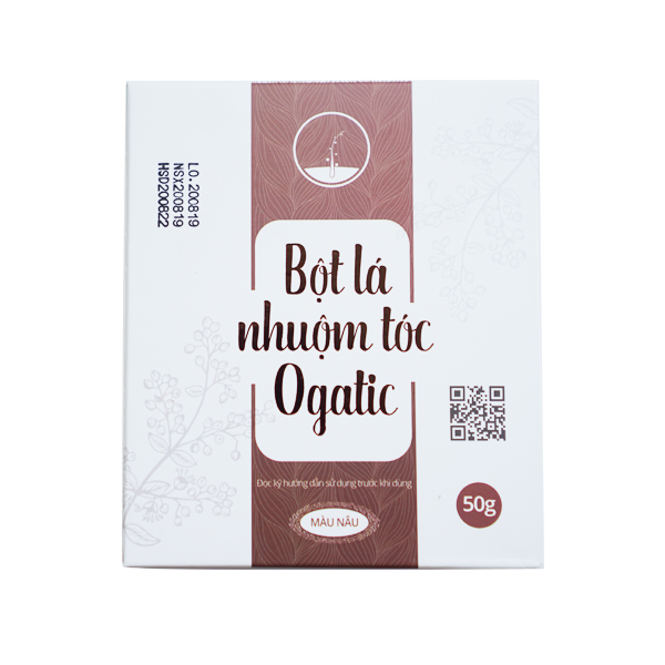  [RẺ VÔ ĐỊCH] COMBO 20 BỘT LÁ NHUỘM TÓC OGATIC 