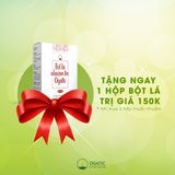  COMBO 4 HỘP BỘT LÁ NHUỘM TÓC BẠC OGATIC - FREE 1 HỘP LÁ THƠM GỘI ĐẦU 80K 