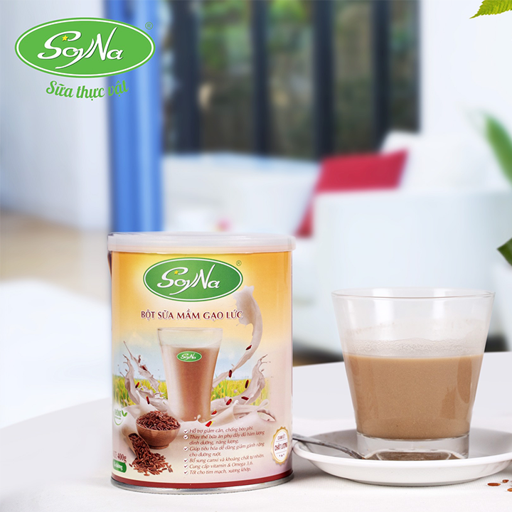 SỮA MẦM GẠO LỨT GIẢM CÂN SOYNA - GIẢM CÂN - SỮA GẠO LỨT ỔN ĐỊNH ĐƯỜNG HUYẾT