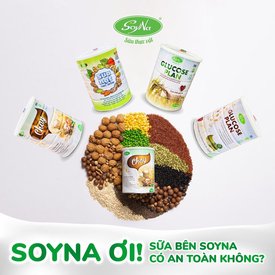  [MUA 1 TẶNG 1] Sữa chay soyna - Sữa chay cao cấp soyna - Sữa hạt cho người ăn chay - sữa thuần chay soyna 