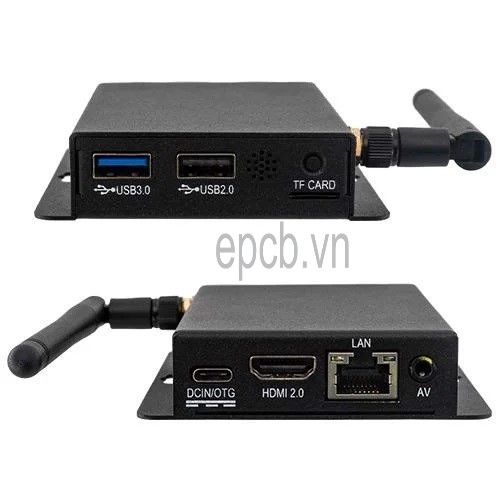 EC-R3566PC Quad-Core 64-Bit Embedded Computer (Máy tính nhúng công nghiệp)