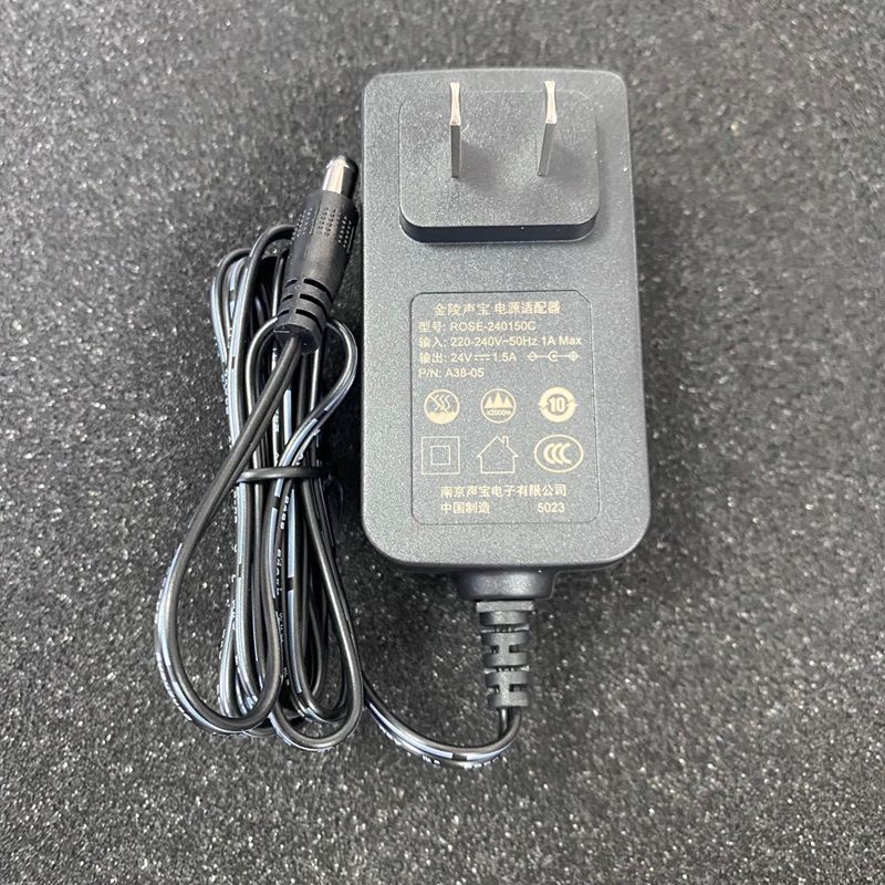 Adapter 24VDC 1.5A 5.5*2.5mm cho PLC