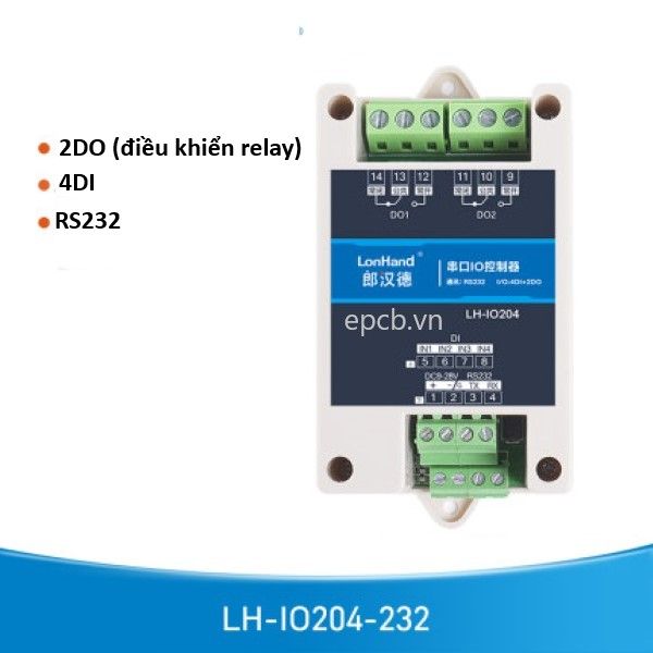 Bộ chuyển đổi AI/DI/DO sang RS485 Modbus RTU